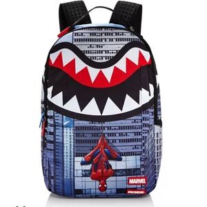 Sprayground Backpack Marvel "Spider-Man UpsideDown Shark" - Limited Edition